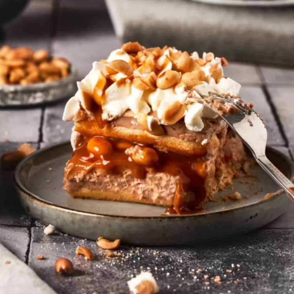 Nutty Salted Caramel Tiramisu